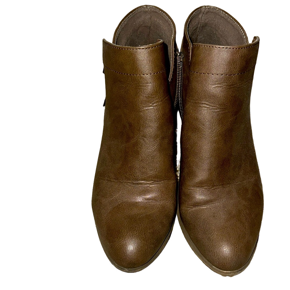 Unionbay brown ankle booties